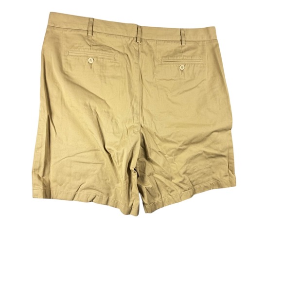 Lands' End Other - Lands' End Chino Shorts Mens 42 Tan Good Traditional Fit Cotton Twill Flat Front